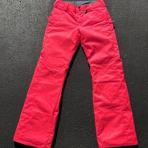 Volcom Hot Pink Insulated Snow Ski Pants Women’s size XS